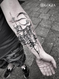 tatuajes-brazo-ciudad-logia-barcelona-janiak 